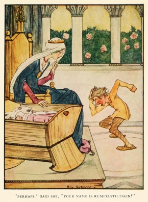 Ilustración de Rie Cramer para la edición de 1927 de los "Cuentos de hadas" de los hermanos Grimm.